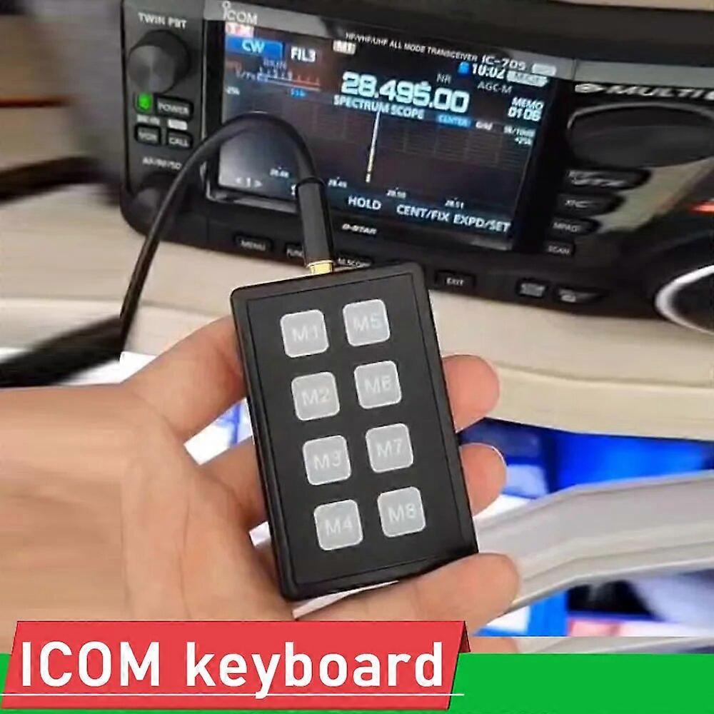 Clavier de contrôle de raccourci radio DYKB ICOM pour IC-705 IC-7300 IC-7100 IC-7410 IC705 7000 SSB CW RTTY Controller