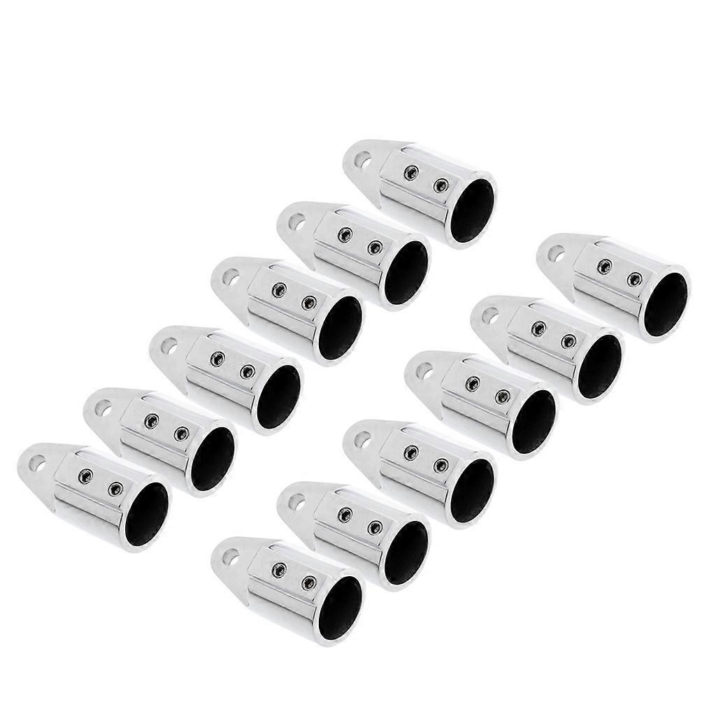12pcs Eye End Cap Bimini Top Fitting Hardware 1'' 316