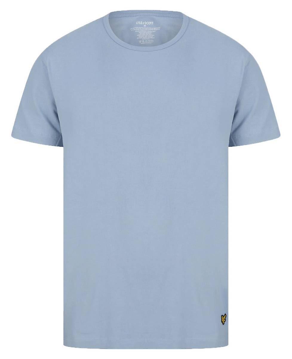Lyle and Scott Maxwell 3 Pack Lounge T-Shirts - Peacoat/Blue/White
