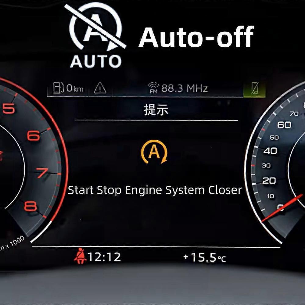Auto Start Stop Eliminator, Sensitive Plug and Play Automatic Stop Start Engine System, Suitable for A3 RS3 8V 2014-2023, Q3 F3 2019-2023, 2017-2023