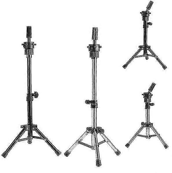 60cm Ayarlanabilir Peruk Baş Standı Manken Tripod Kuaförlük Eğitim Tutucusu