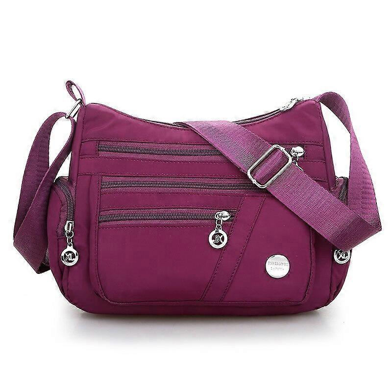 Håndtaske Kvinders håndtaske Multifunktions fritid messenger taske Kvinders taske Nylon vandtæt messenger taske Skuldertasker