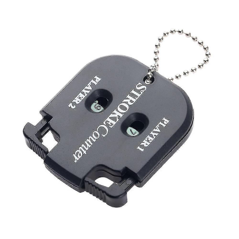 Mini Golf Score Shot Stroke Counter Clicker With Dial Resetting Tool For Golf Game Scorekeeper Portable Outdoor Sport Scoreboard For Putts2pcsblack