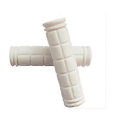 Non-slip soft rubber mountain bike handlebars [white]