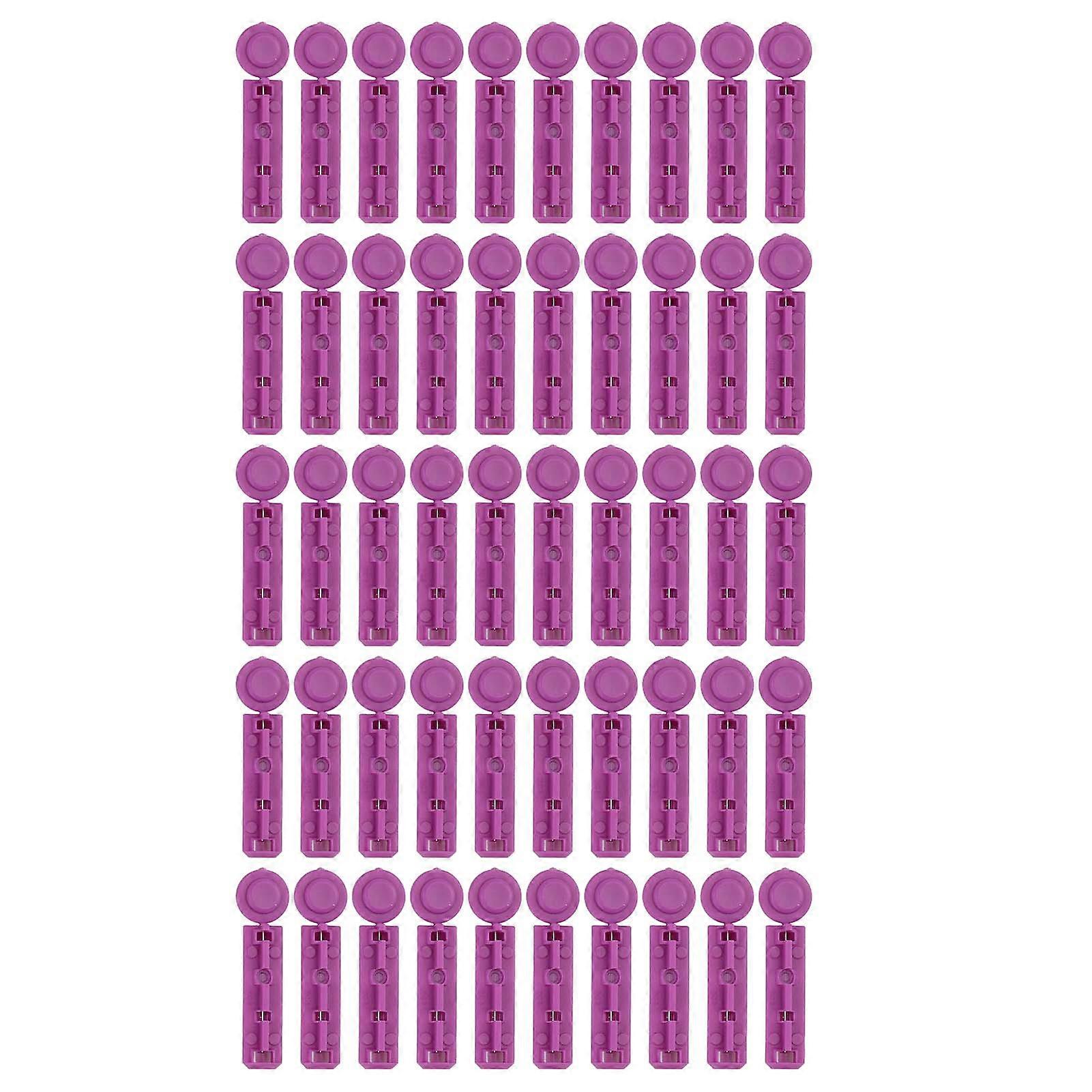 50PCS Diabetic Lancets compatible Blood Testing Glucose Testing Fits Most Lancing Devices Safe Single Use Blood Sugar Lancets