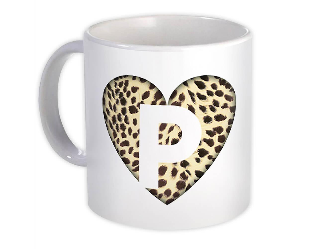 Gave Krus: Monogram Brev P Gepard