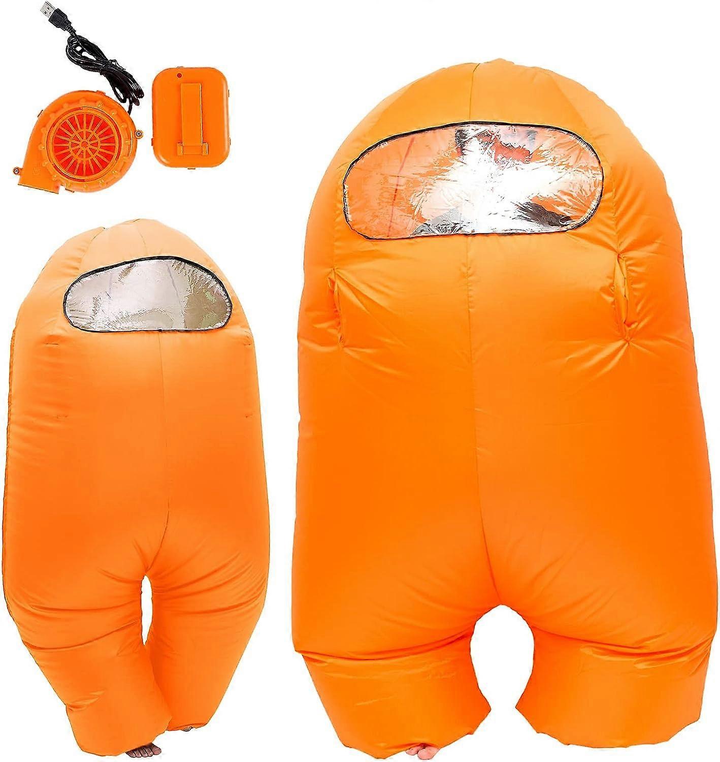 Astronaut Costume Inflatable Costume Funny Halloween Spacesuit Party School Masquerade Game Fans