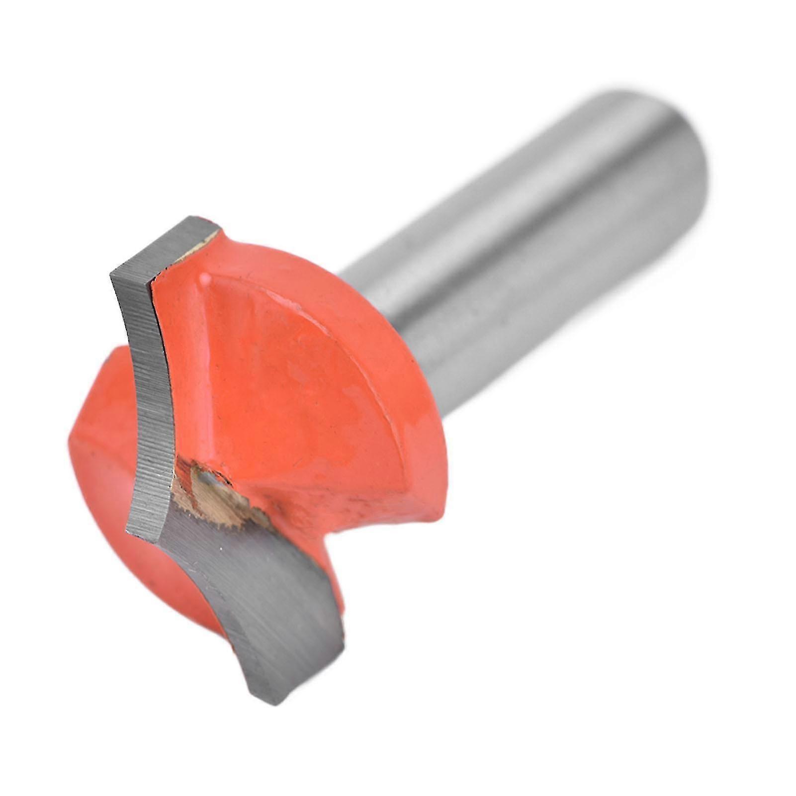 Tungsten Carbide CNC Router Bits - 20mm Clean Cutting Tool with PTFE Coating, 45 Gauge Steel Body, and 8mm Round Shank