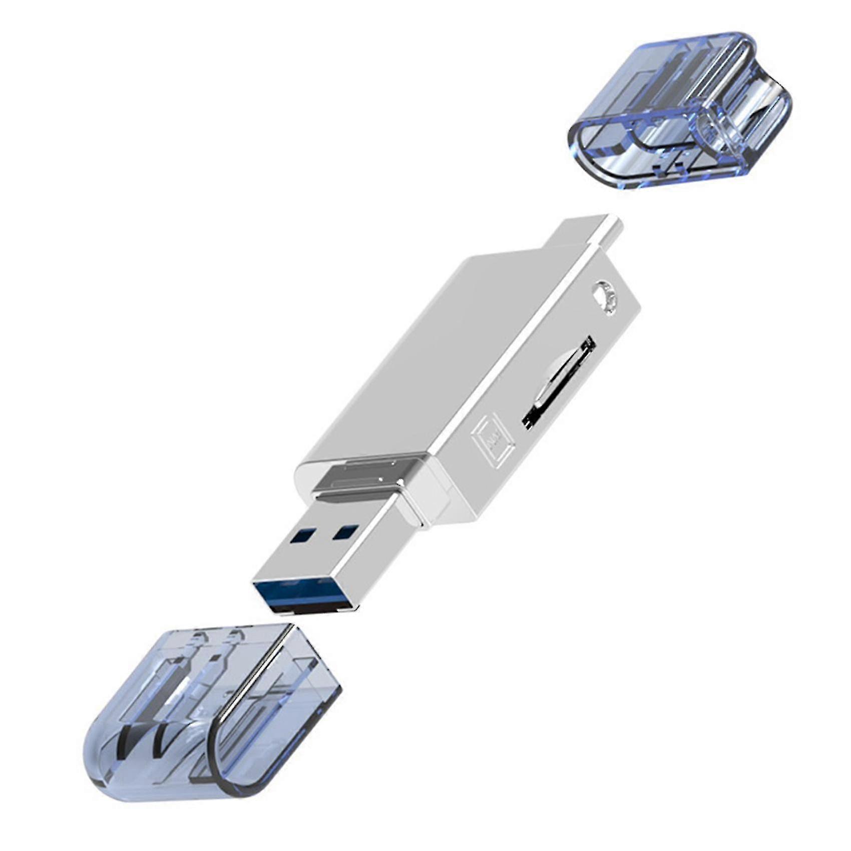 Usb 3.0 Card Reader Nm Card Reader Tf Memory Card Reader Type-c Mobile Computer Universal Multi-function Card Reader