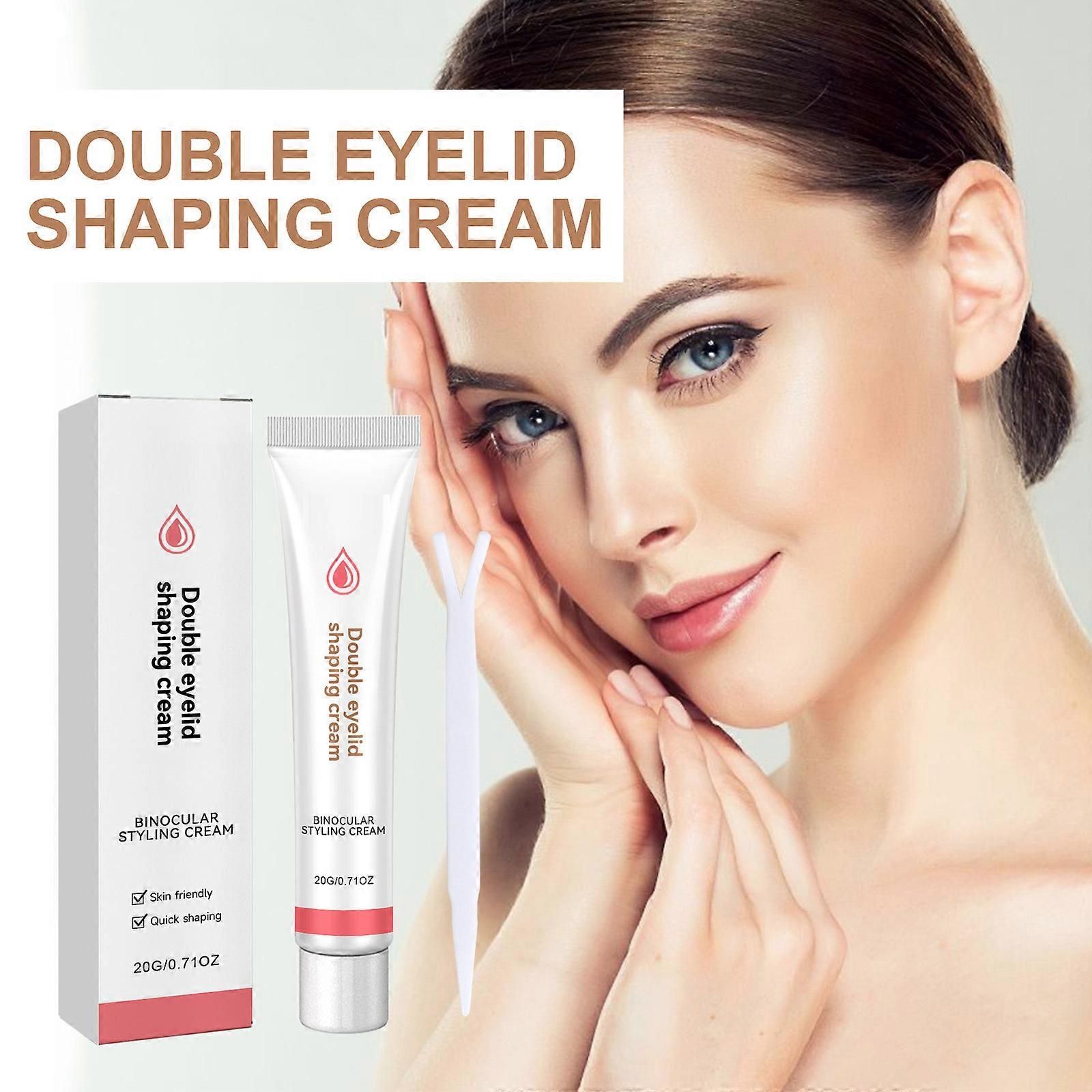 Double Eyelid Styling Cream, Double Eyelids Modeling Cream, Waterproof Long Lasting Invisible Double Eyelid Shaping Styling Cream