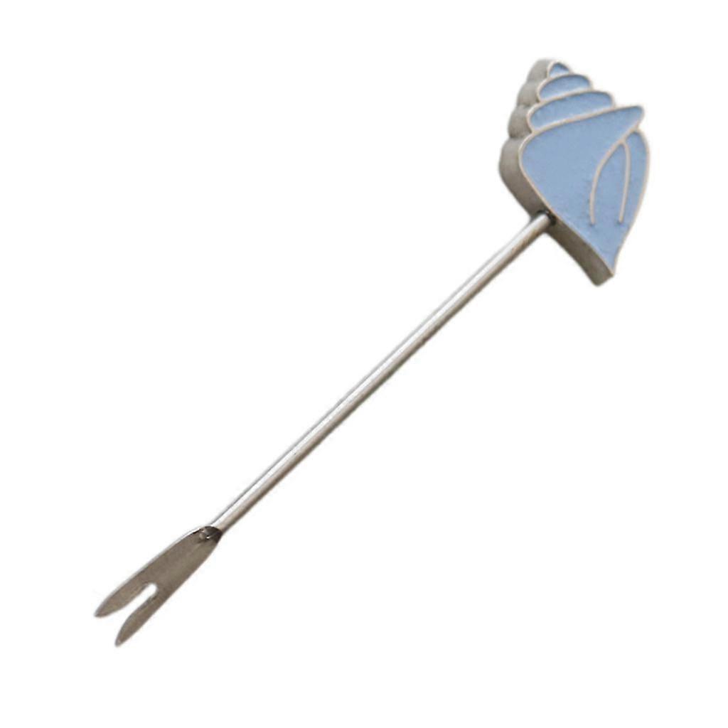 Conch Design Stainless Steel  Salad Fruit Fork Appetizer Dessert Fork