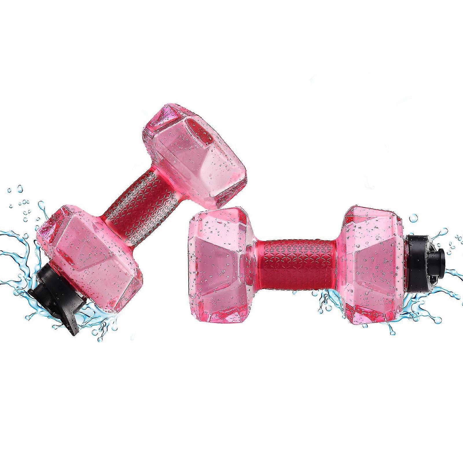 Swimming Pool Water Dumbbells for Low-Impact Exercise Fitness Training Set of 2