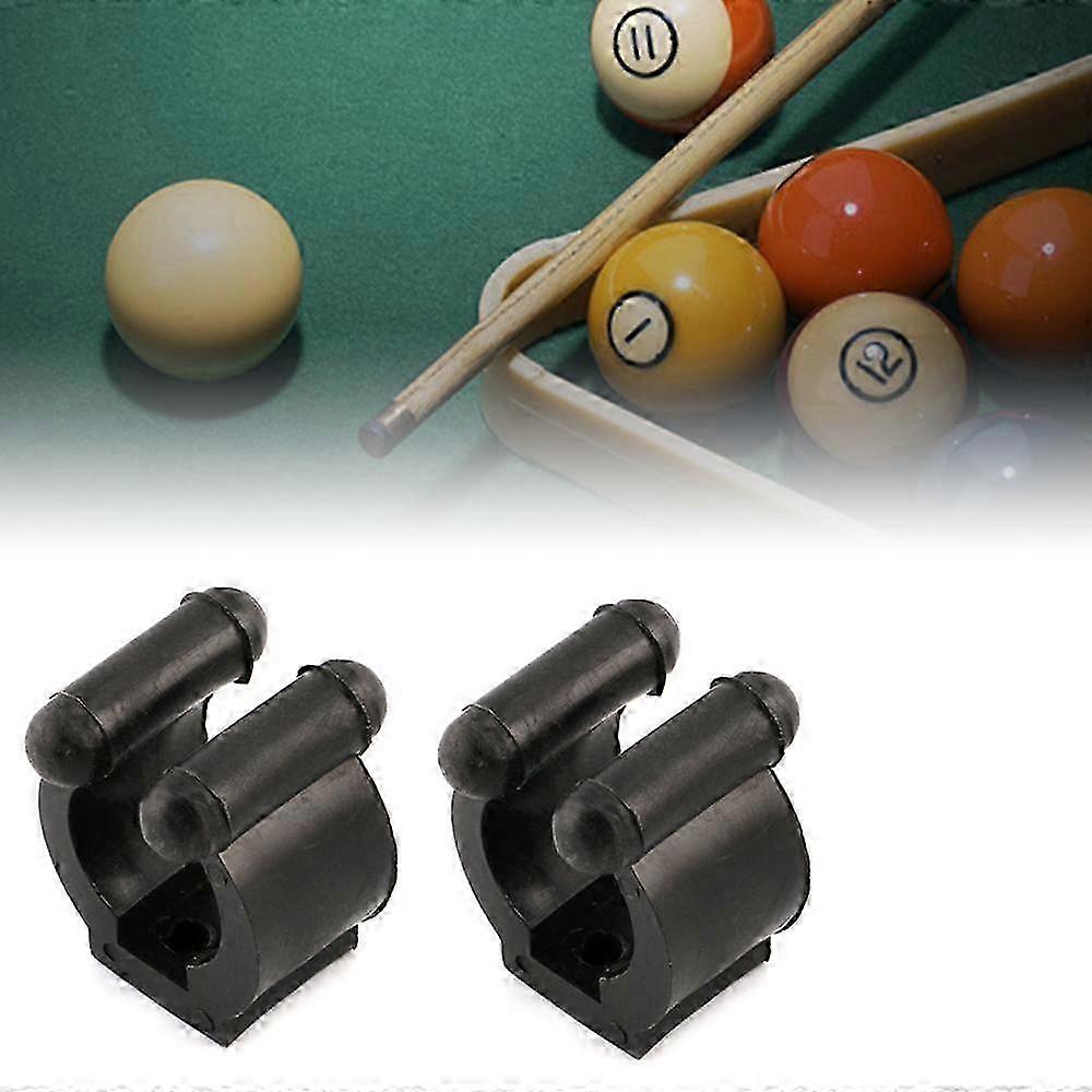 10pcs Plastic Pool Billiards Cue Stick Locating Clips Holder Wall Mount Rack Storage Clips - Easy to Insall Fishing Rod Rack