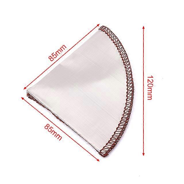 1PCS Replacement Washable Coffee Filter Reusable Coffee Filter Pot Mesh Brewer Tool Cloth Strainer