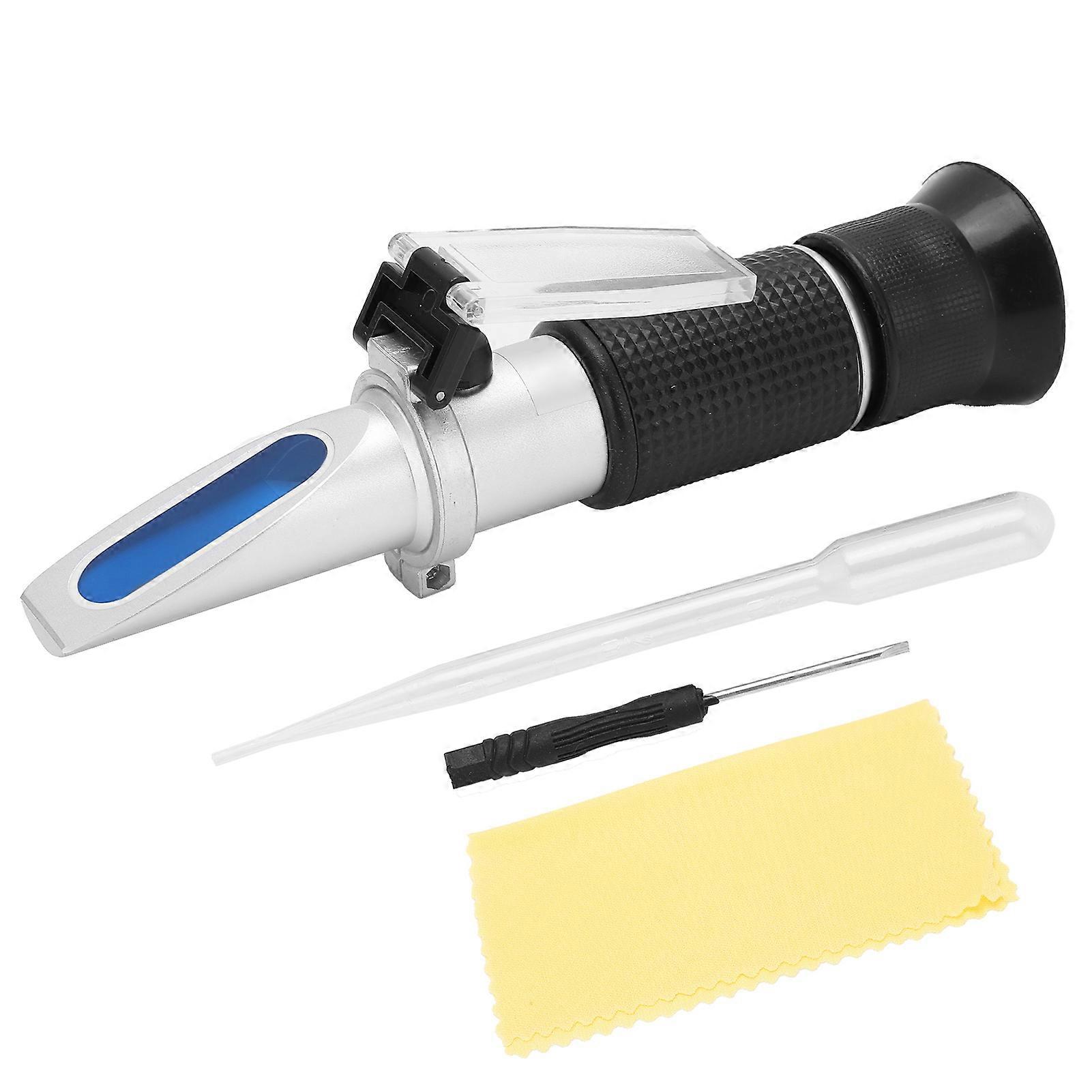 Syrup Refractometer Handheld Portable High Accuracy Fruit Concentration Tester for Measuring Sugar Honey Content 28-62%