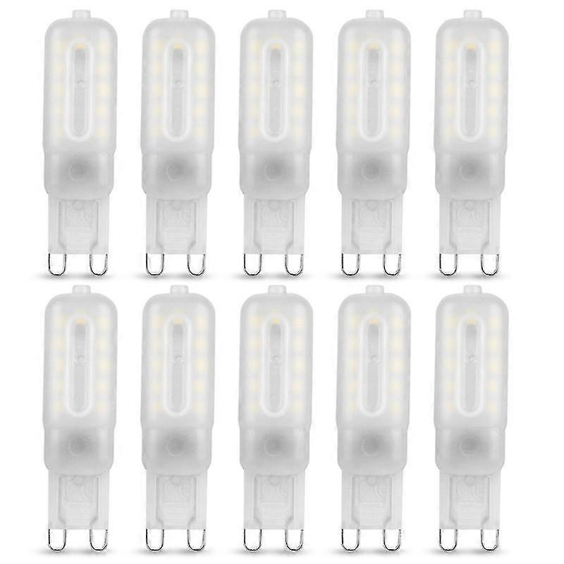10pcs G9 Led Lampe 5w Blanc Froid 6000k 220v Remplace les lampes halogènes non dimmables