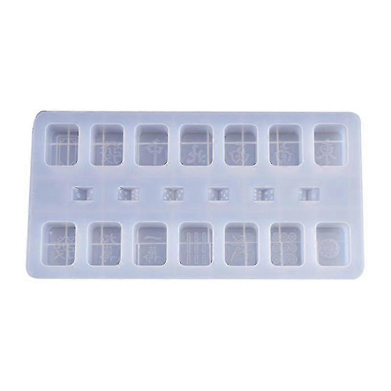 Diy Epoxy Mould High Mahjong S Silic Mold Cake R Ma