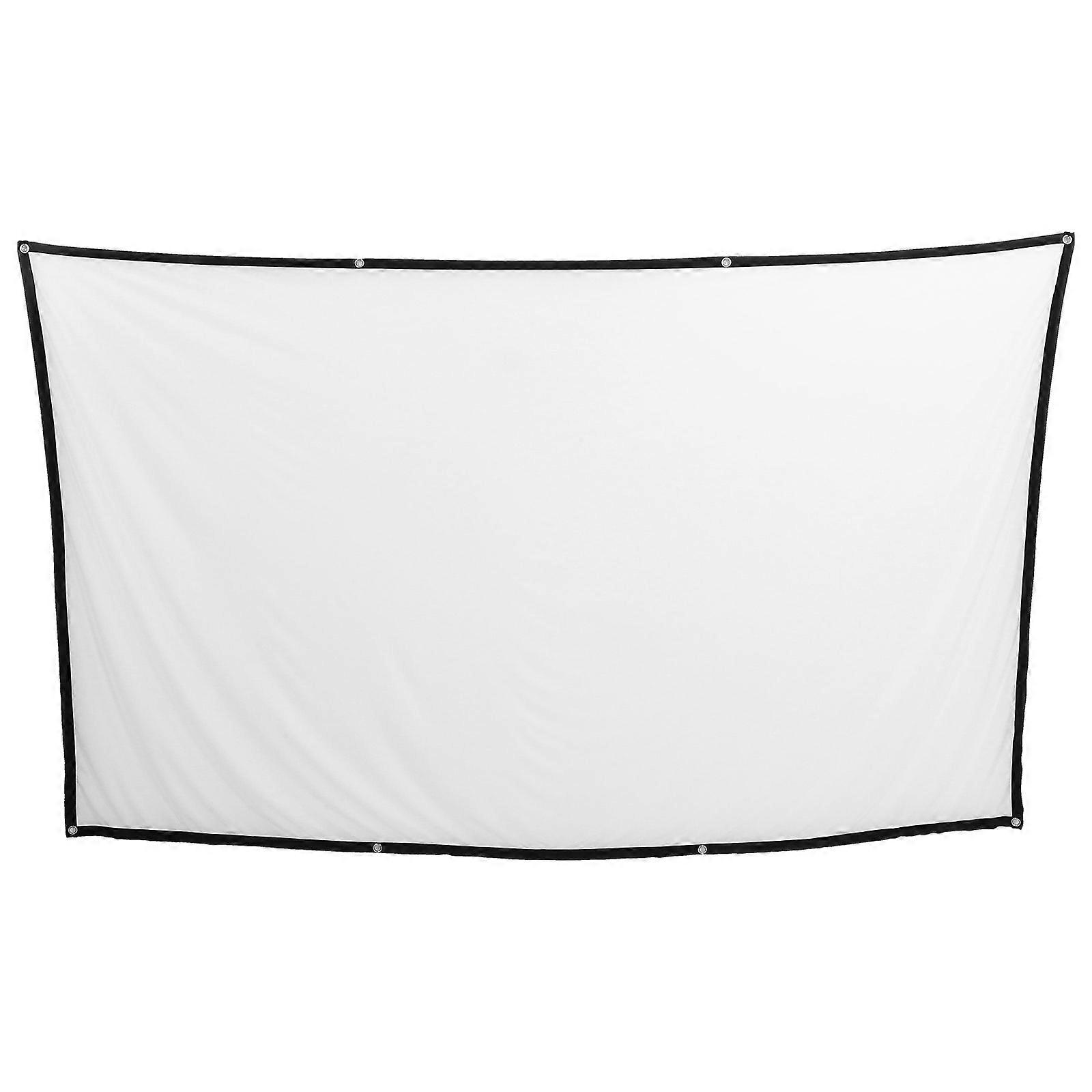 Projector Screen 100 inch 16:9 Foldable Portable Projection Movies Screen