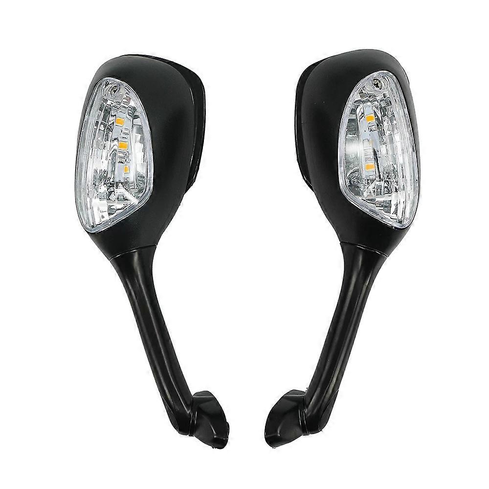 Motorcycle Rearview Rear View Side Mirrors with  Turn Signal Light For Suzuki GSXR 600 750 1000 2006-2010 K6 K7 K8 SV650 650S
