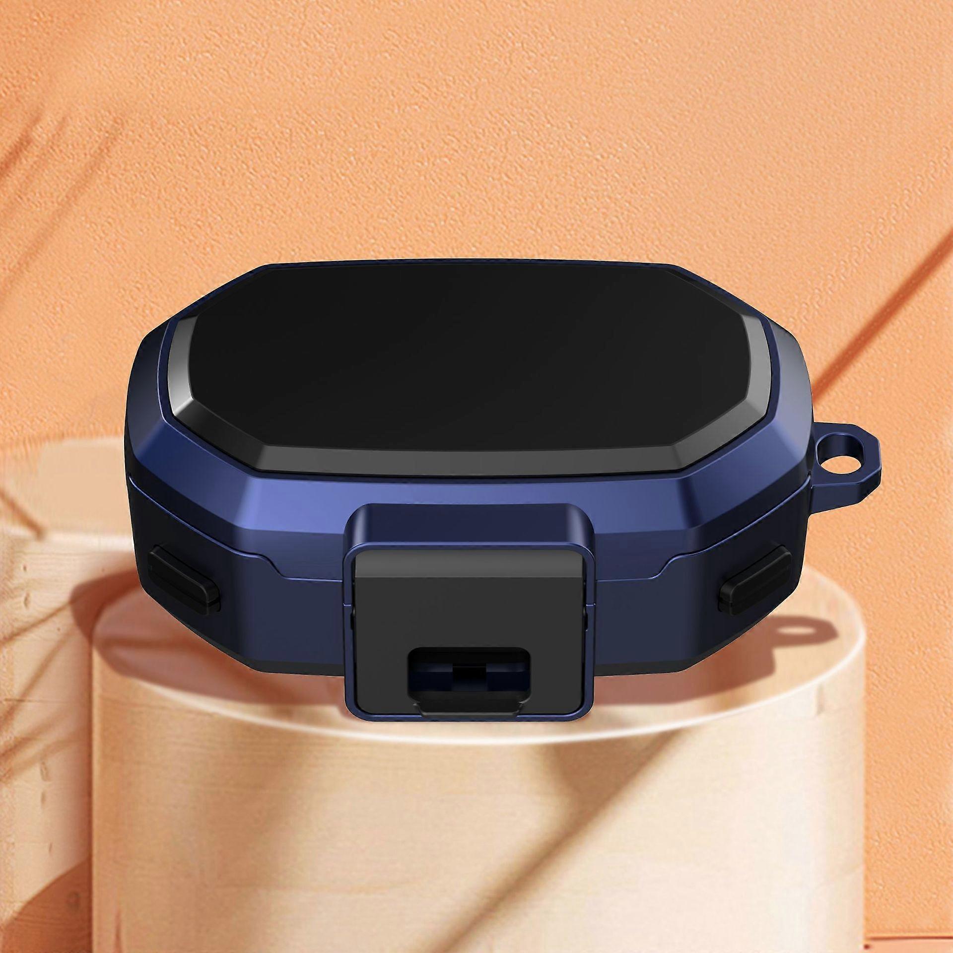 För Jabra Elite 7 Pro /7 Active Protective Case Drop-proof Headphone Protective Caseinklusive krok