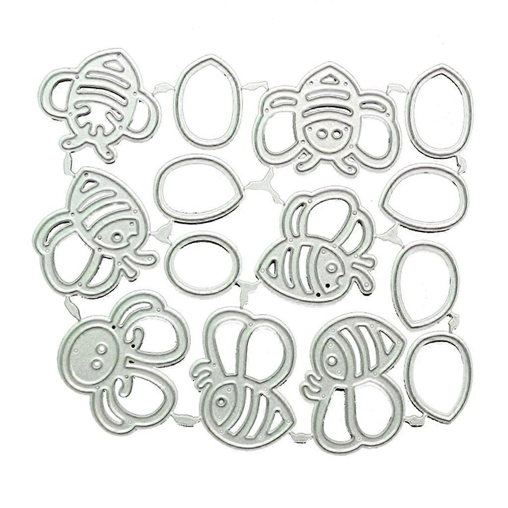 Die Cut Set for Scrapbook DIY Card Making Holiday Easy to Use Hands-on