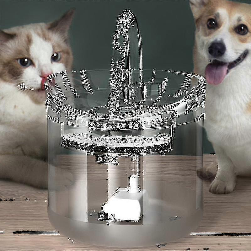 Automatic Cat Drinking Fountain 2l Puppy Cat Drinking Fountain