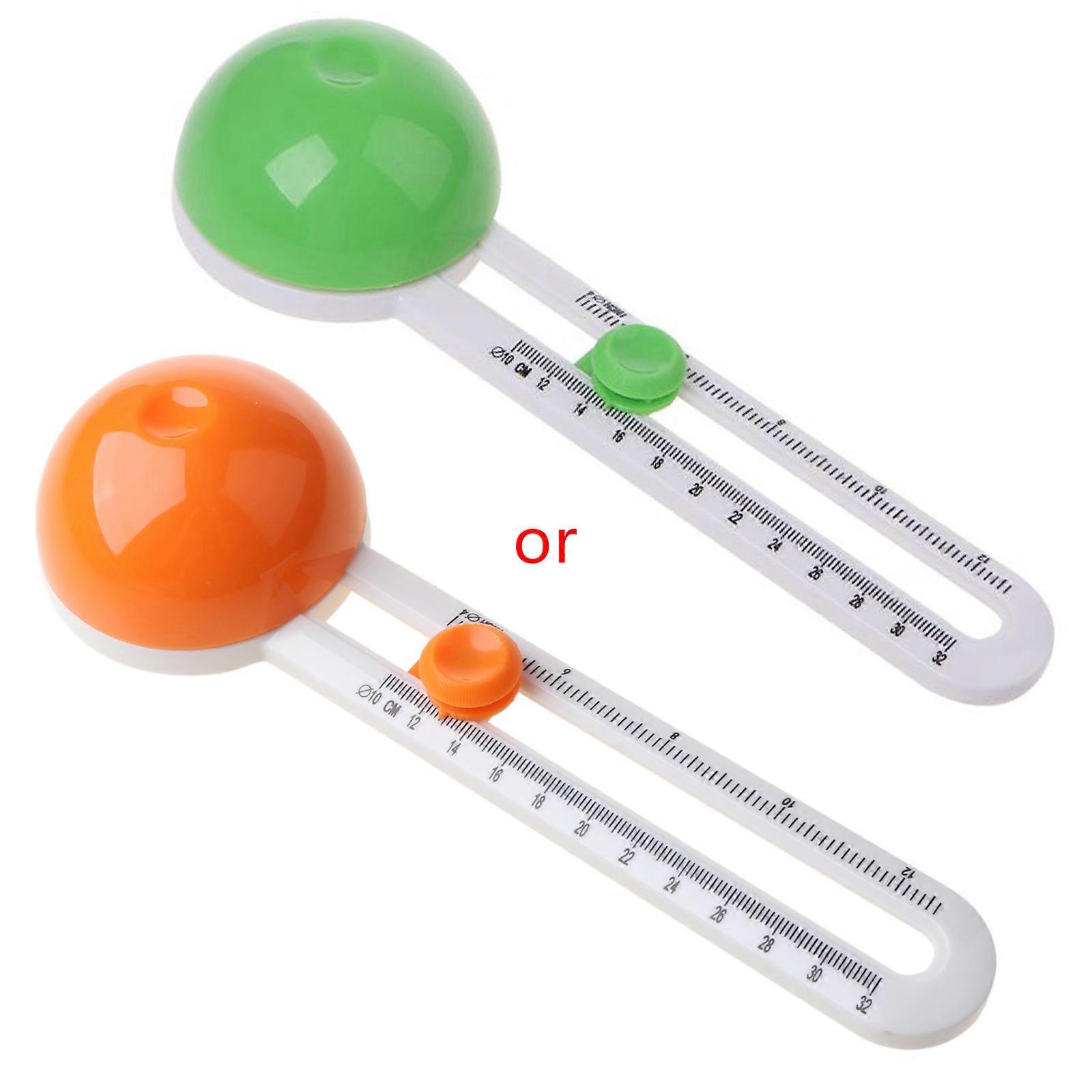 Simple Plastic Round Cutting Knife Model Compass Circle Circular Cutter for Pape