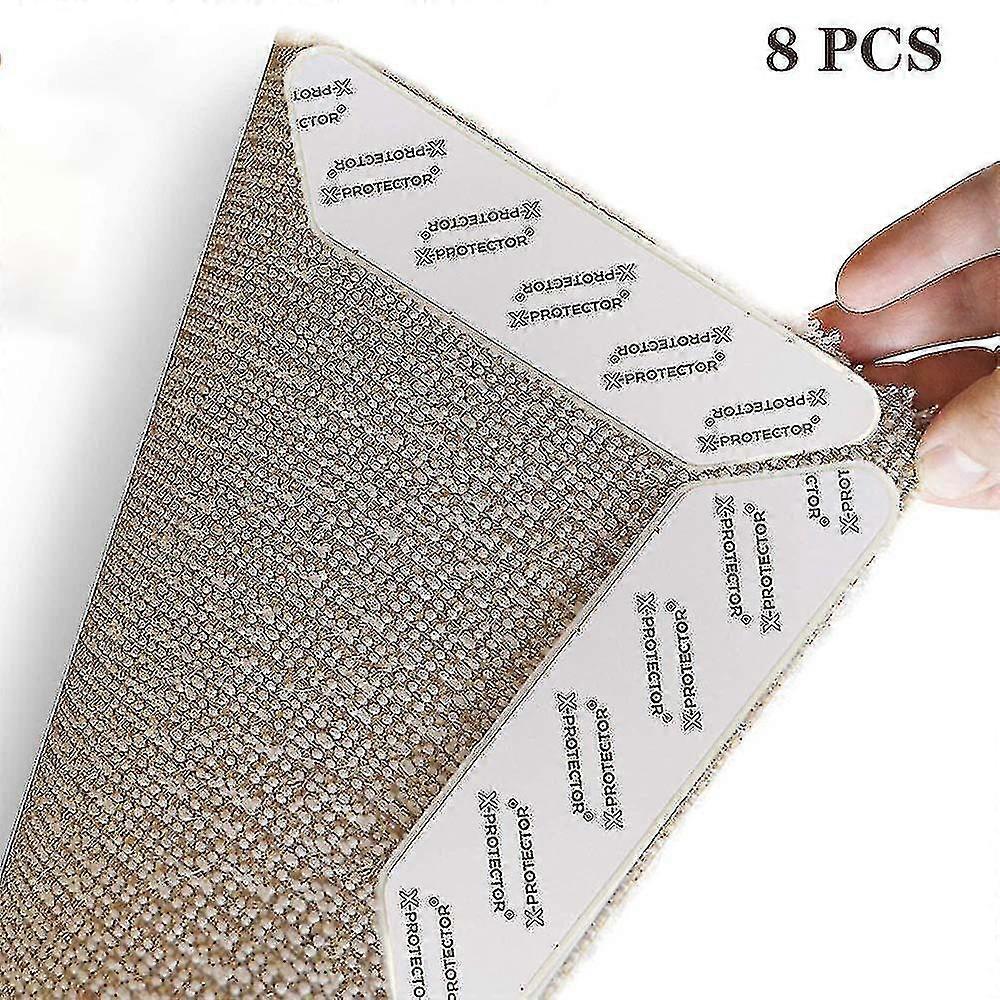 Rug Grippers Washable Reusable Carpet Grippers Strips No Residue