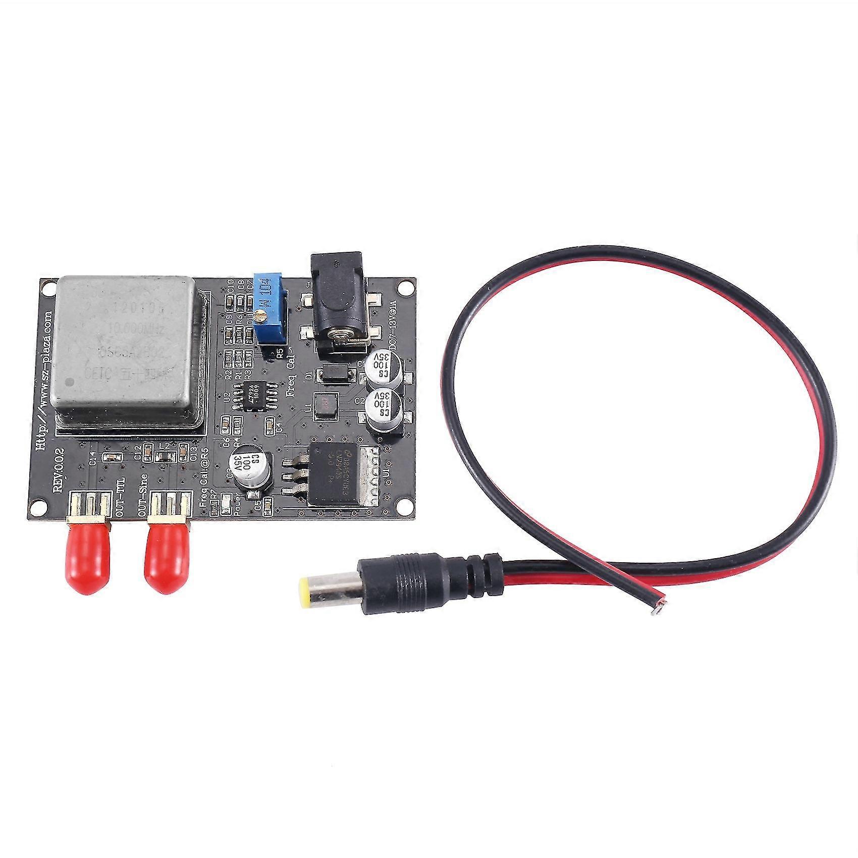 Ocxo-10mhz Frequency Reference Source Black Frequency Meter Low Phase Noise For Sound Decoder Frequency Meter