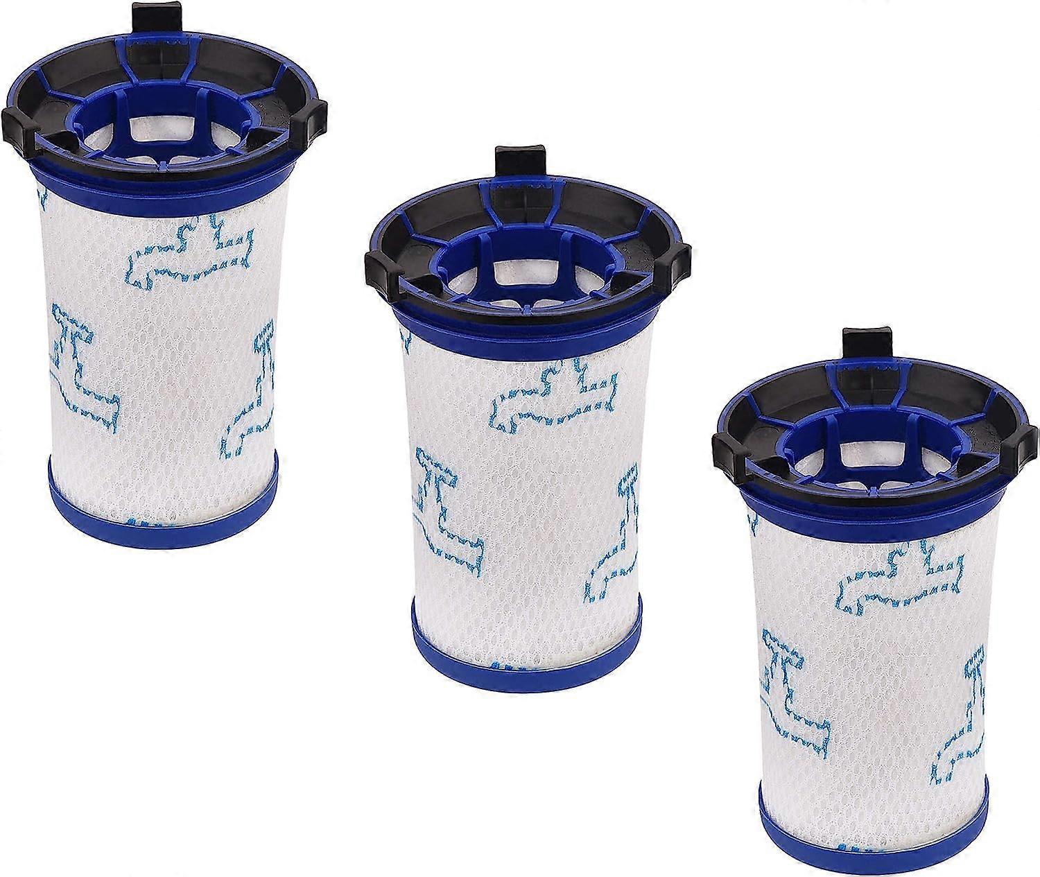 3 pieces filter filter replacement filter foam filter accessories Compatible with vacuum cleaner handheld vacuum cleaner