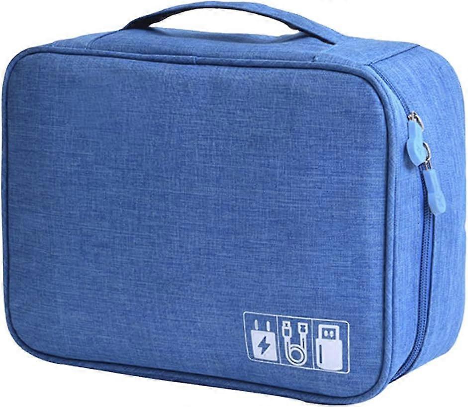 Tech Bag Multipurpose Electronic Organizer Waterproof Accessories Storage Bag for Power Bank Camera and Data Protect Sets Hard Disk