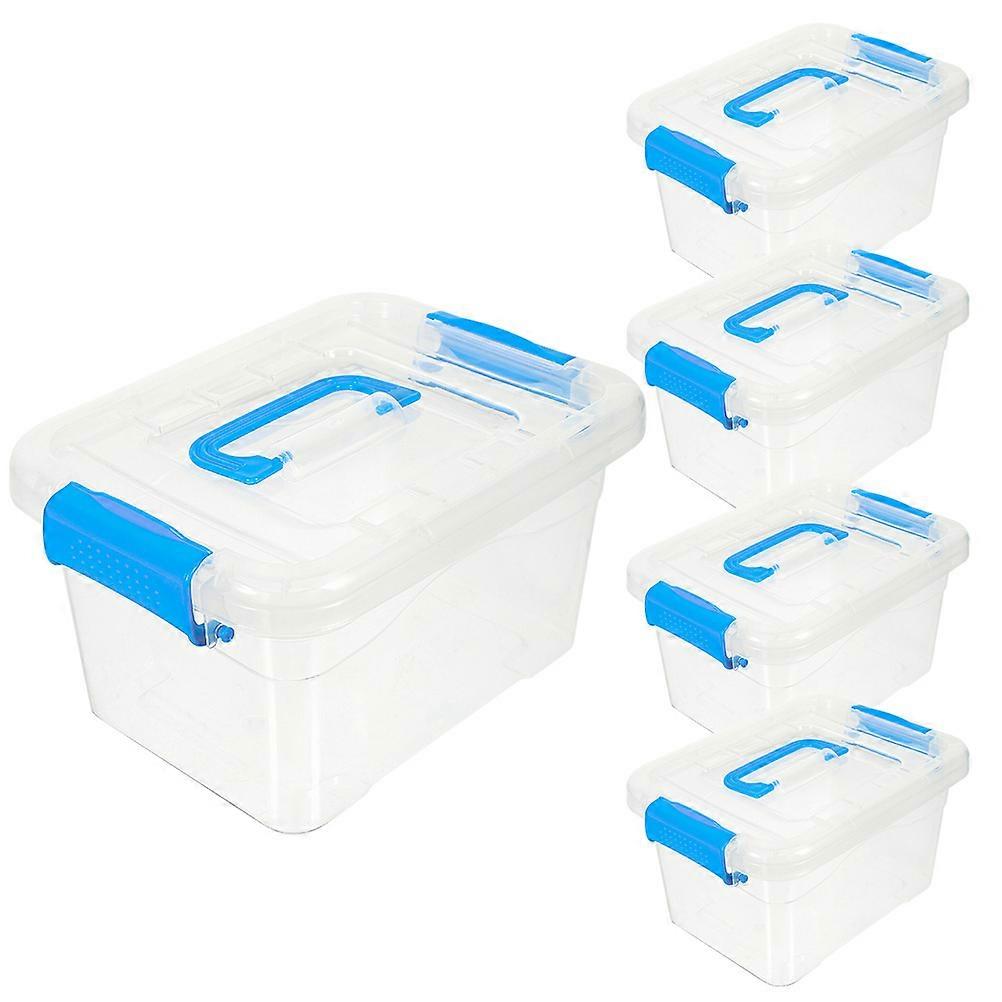 5 Pcs Ar Multitool Portable Storage Bin Portable Storage Case Makeup Storage Box Portable Storage Container Plastic Storage Box