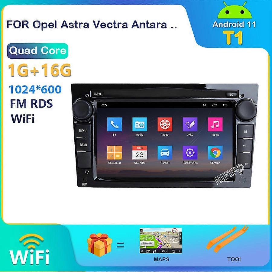 Android 11 2 DIN Autoradio GPS per radio opel astra H G J antara Vectra C Antara Zafira B Vivaro Meriva Vectra B BT