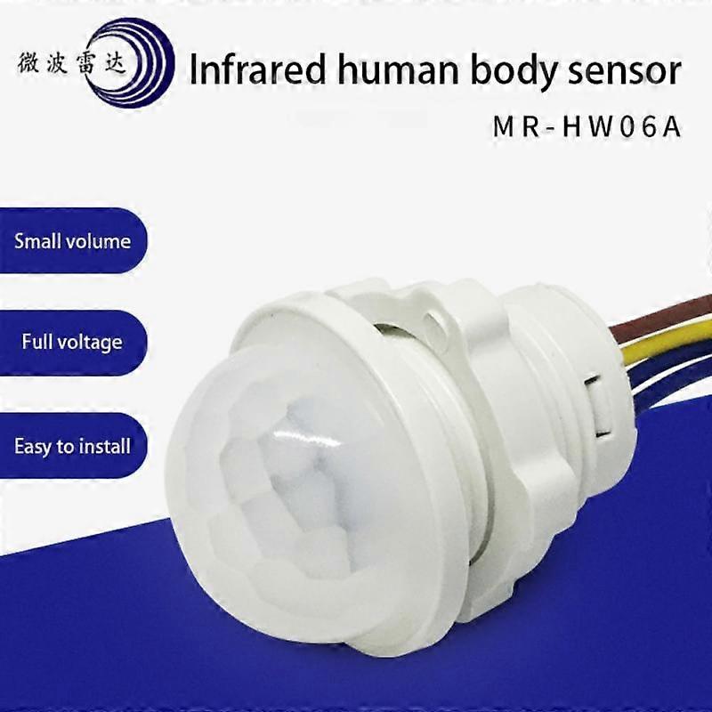 Closet PIR Sensor Detector Smart Switch 110V 220V LED PIR Infrared Motion Sensor Light Detection Automatic Sensor Light Switch