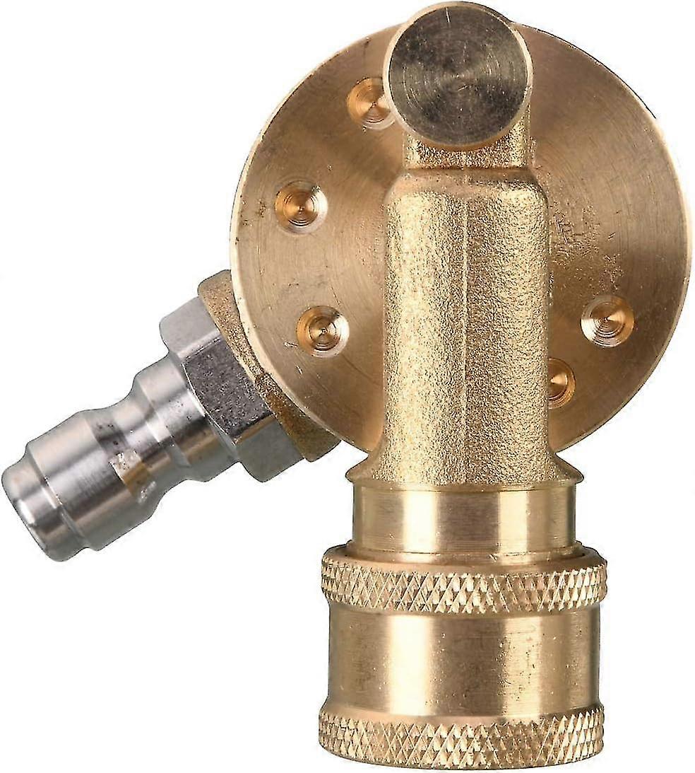 Rotary Coupler For Pressure Washer Tips, Gutter Cleaner Attachment, 1/4"