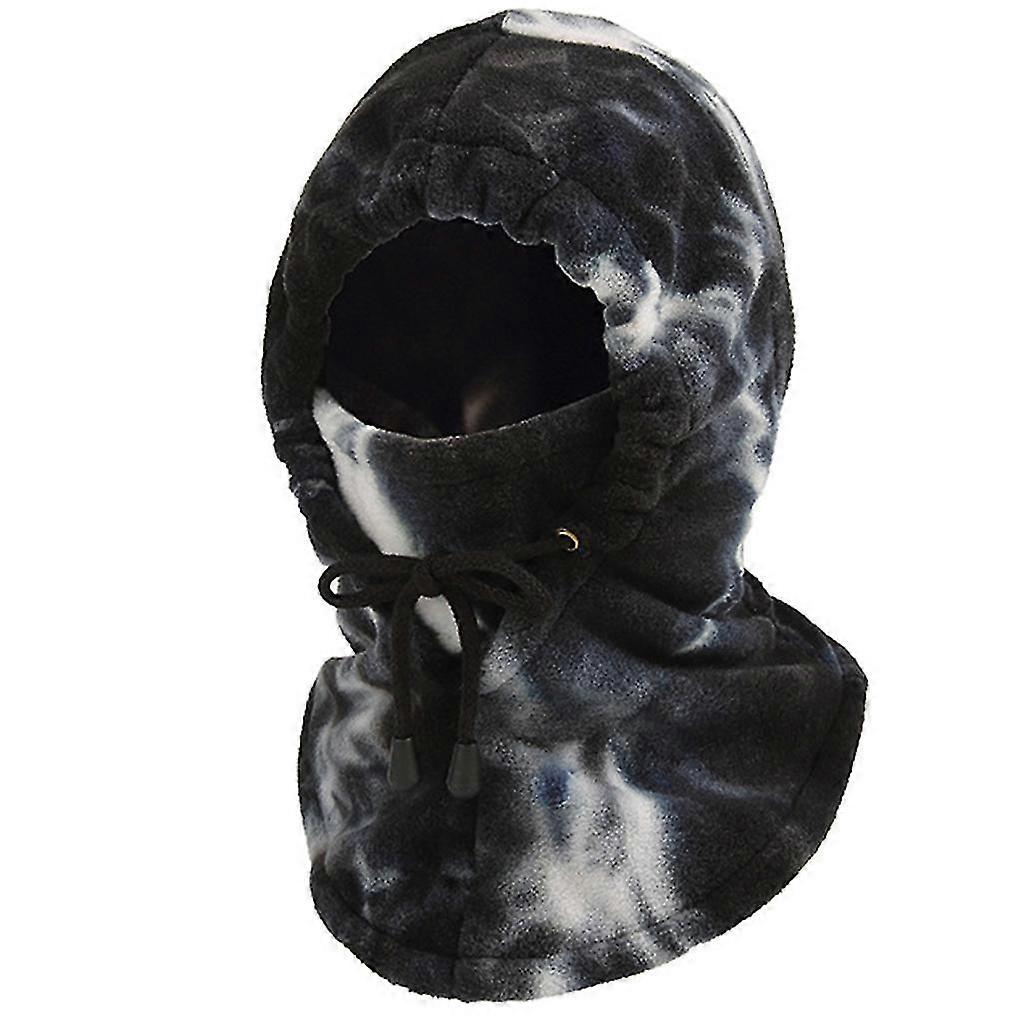 Fleece Full Face Mask Balaclavas Hood Windproof Adjustable For Hunting Skiing