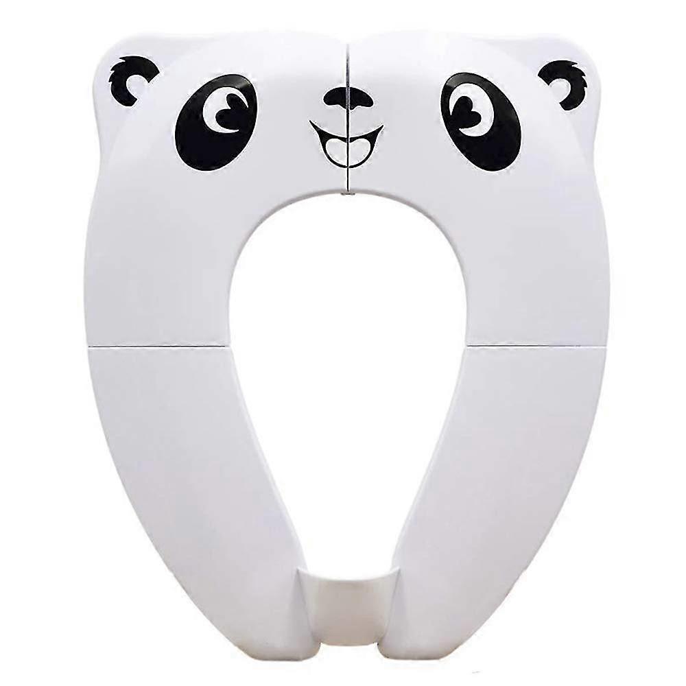 Bærbart toiletsæde, der kan foldes sammen,