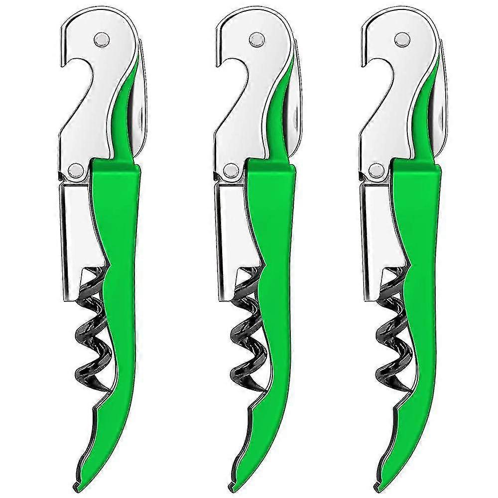 Corkscrew, Soft Touch Double-hinged Waiters Style Corkscrew Wine Bottle Opener, Gift For Wine Lovers