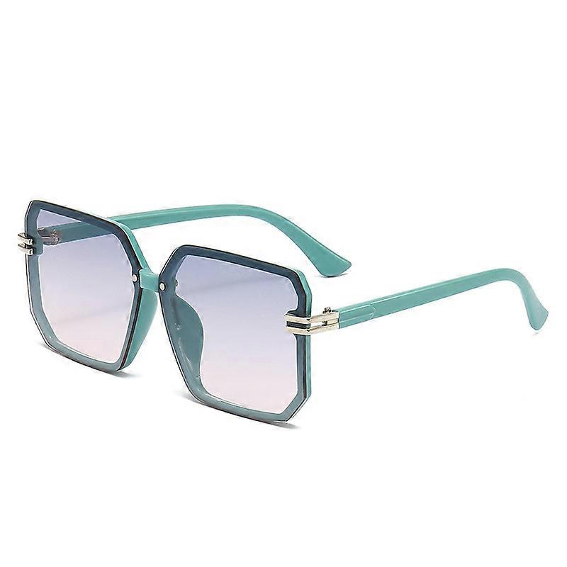 Fashionable Square Sunglasses For Driving and Cycling Street Photos UV 400 Resistant Trendy Sunglasses