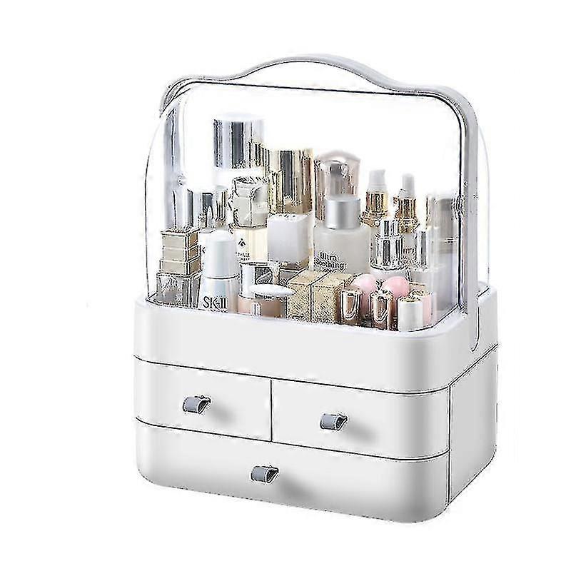 Portable Cosmetic Storage Box Sky Gray- Ssxjv