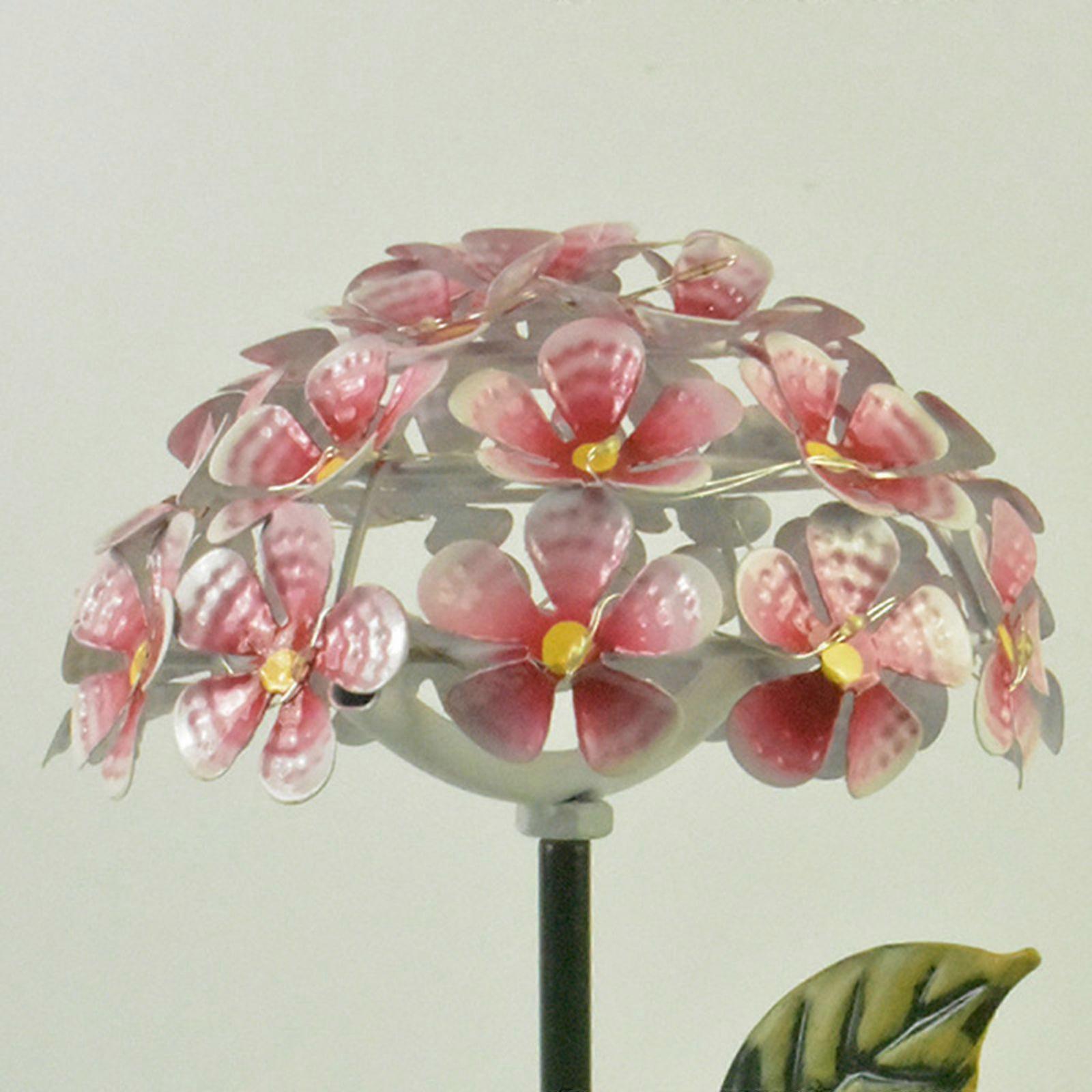 Solar Simulation Hydrangea Lights Patio Lawn Decorative Lights Garden Lights Edition