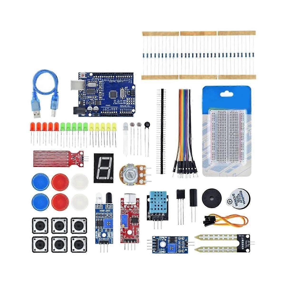 For R3 New Maker 400-hole Set Switch Breadboard Sensor Obstacle Avoidance Module Led Light