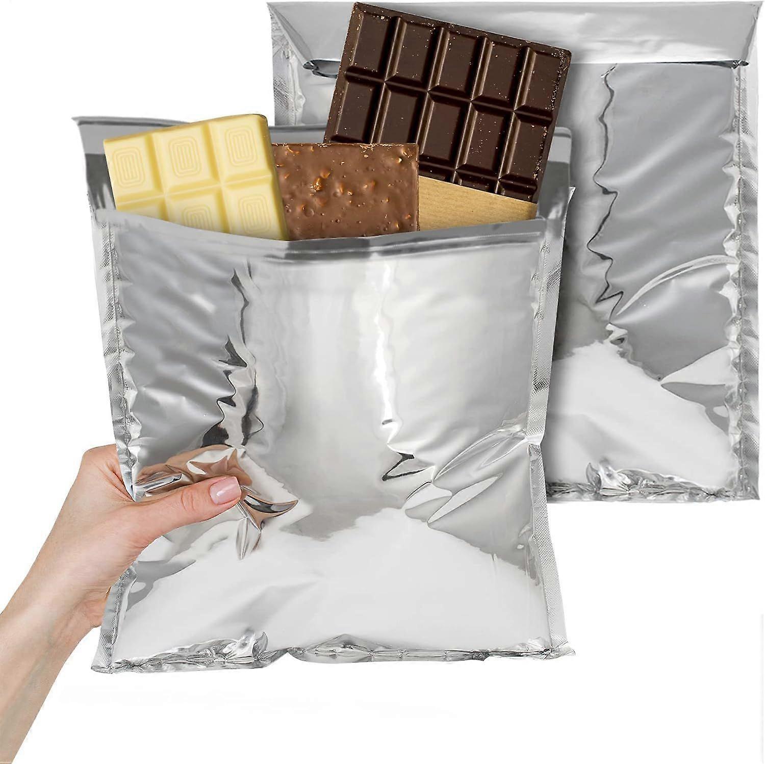 رسائل بريدية حرارية معزولة 10 × 10.5 حقيبة معزولة من 10 صناديق شحن باردة 10 × 10 1/2 كيس حراري كيس معزول من الألومنيوم. مغلفات الألومنيوم في