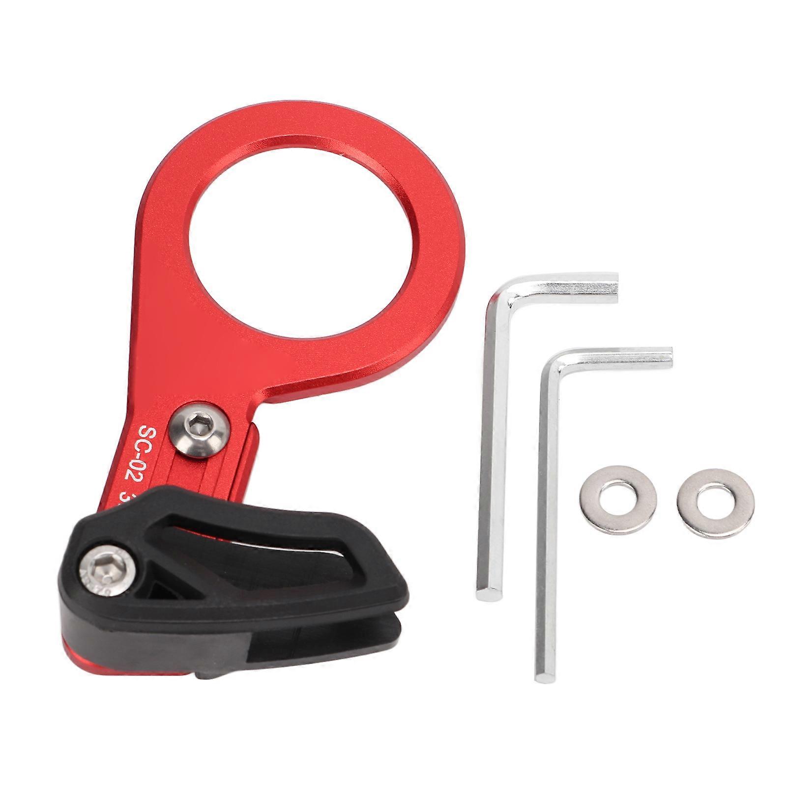 Lebycle Mountain Bike Chain Guide Chain Deflectors Bicycle Bottom Bracket Chain StabilizerRed