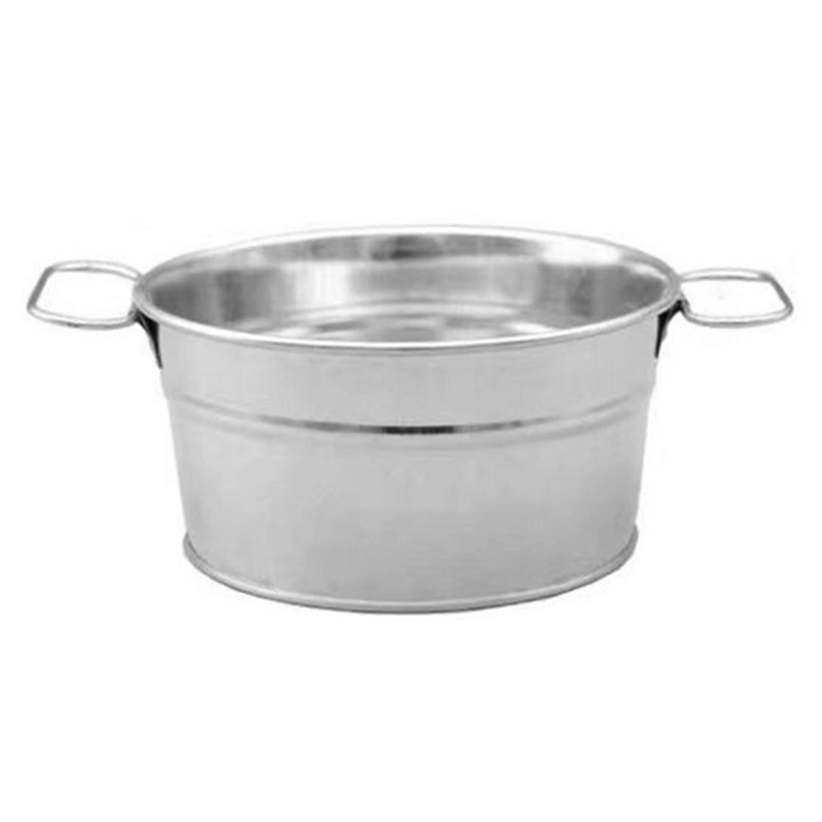 Fries Bucket Fries Rack Snacks Basket Stainless Steels Food Snacks Basket Appetizers Server for Ice Party Tool