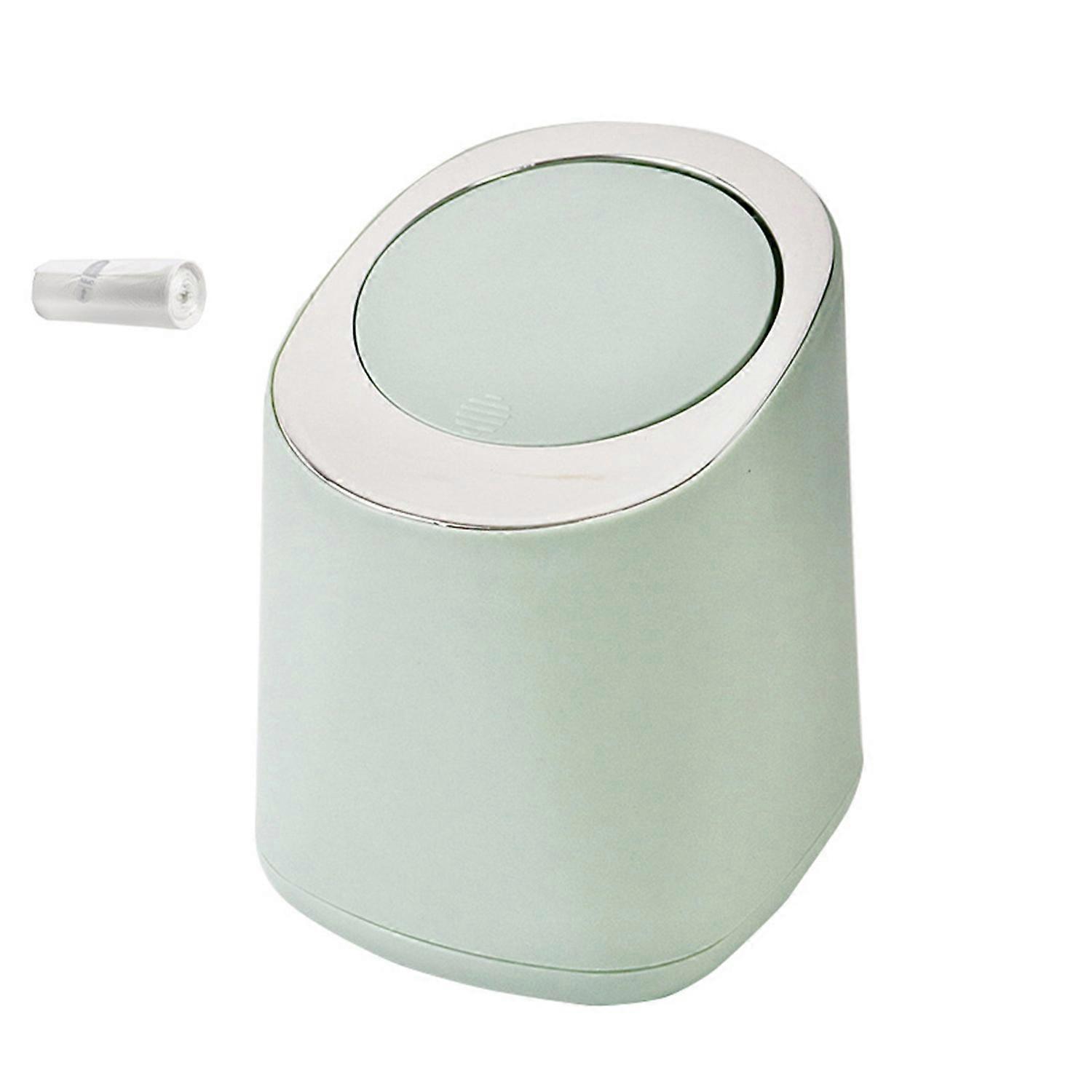 Trash Can Large Opening High Capacity Garbage Trash Bag Rubbish Desktop Trash Can with Lid Household