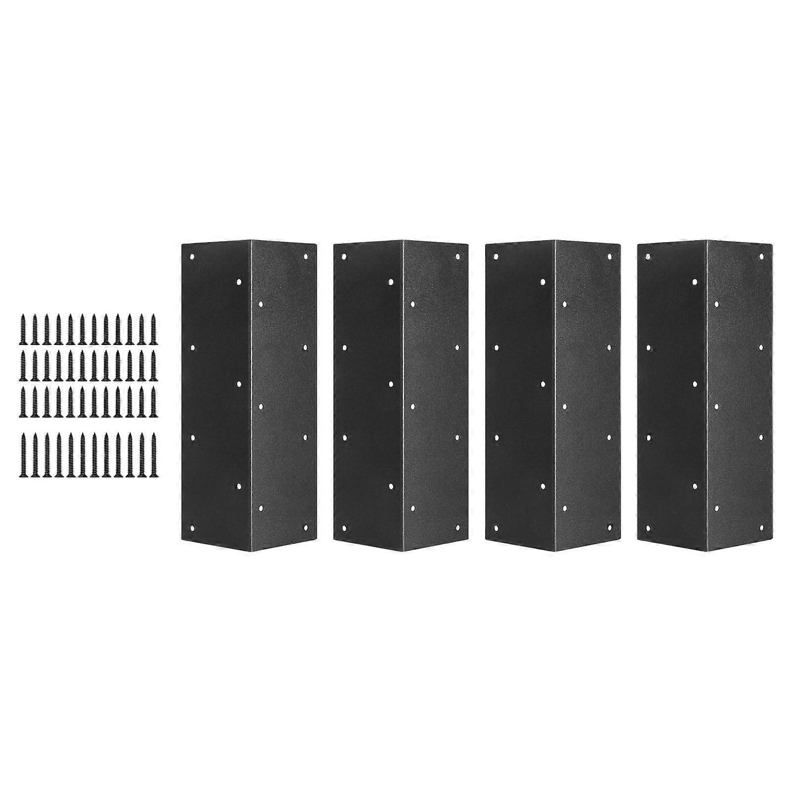 4x Garden Planter Box Corners Brackets 90 Degree Angles Sturdy with Hardware