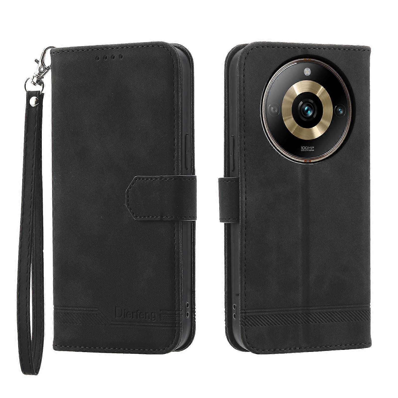 Dierfeng Dream Line TPU Hybrid PU Leather Phone Case