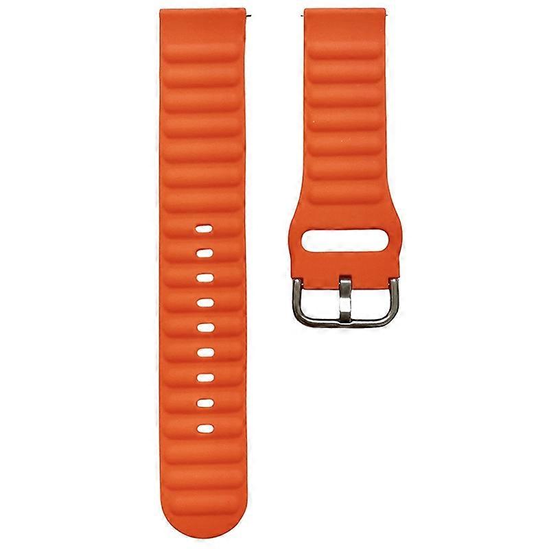 20mm Universal Single Color Silicone Watch Band