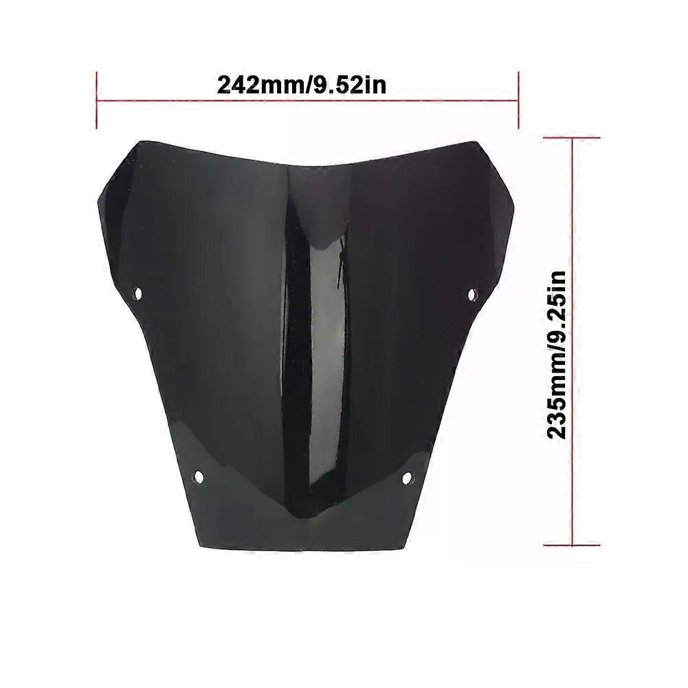 Motorcycle Windshield Windscreen compatible for XT660 R 2004 - 2016 2015 2014 Odometer Visor Front Wind Shield Screen Deflectors MAXP